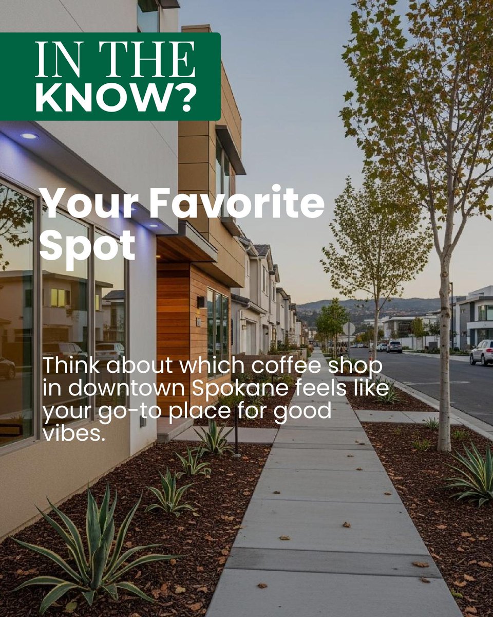 SteveSilbar's tweet photo. Downtown Spokane’s best coffee shops are more than caffeine, they’re true gathering spots where community thrives. ☕ Which local café has become your go-to hub for connection and great vibes? https://t.co/NA0AtgUcAM