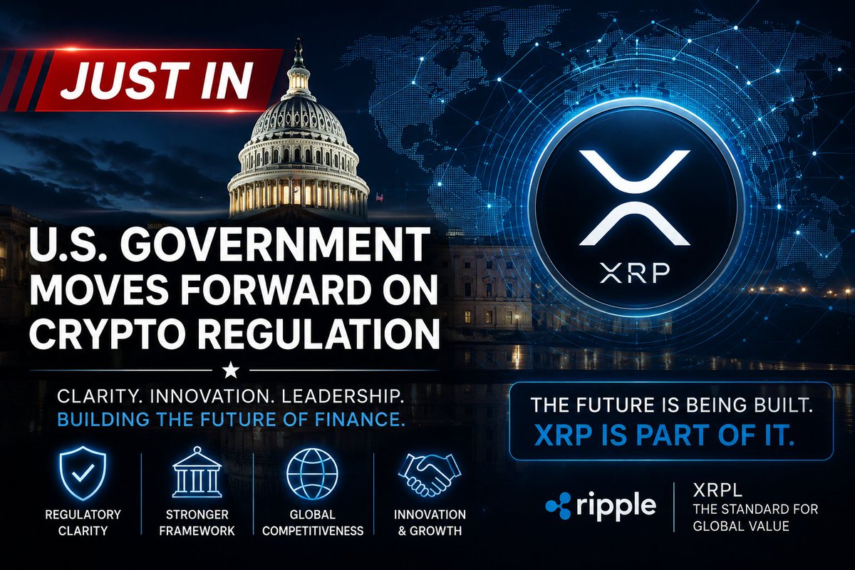 CryptoDHunter's tweet photo. 🚨 JUST IN

La regulación crypto continúa avanzando en Estados Unidos 🇺🇸

Cada vez hay más presión para establecer claridad legal sobre los activos digitales y la infraestructura blockchain

El mercado está observando muy de cerca los próximos movimientos 👀

#XRP #Ripple #Crypto https://t.co/jPmfAiACHh