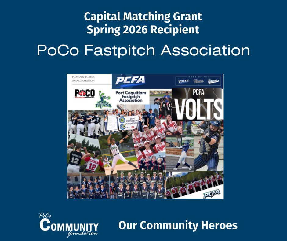 PoCoFoundation's tweet photo. The Foundation is proud to support the PoCo Fastpitch Association with safety upgrades at McLean Park, helping create a safer, more welcoming space for young athletes, families, and the community to enjoy the game. @CityofPoCo @SteveDarling https://t.co/qxEipPoWvS