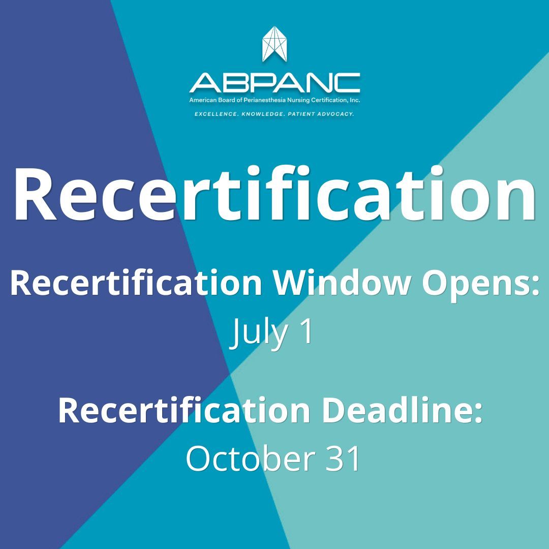 abpanc's tweet photo. CPAN and CAPA Certified nurses - this is your reminder to log into your Learning Builder account and track your CEs! 

Whether you are due to Recertify by October 31, 2026 or 2028, we recommend tracking your CE credits for Recertification on a regular basis. https://t.co/rAdrPN31ur