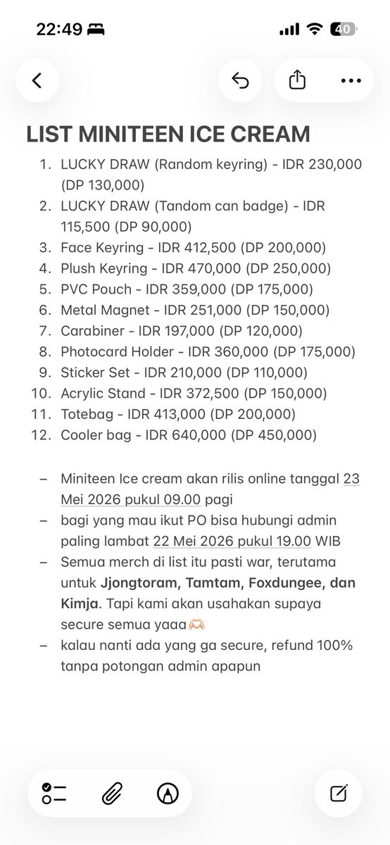 JASTIP KOREA BY CHERRY tweet media
