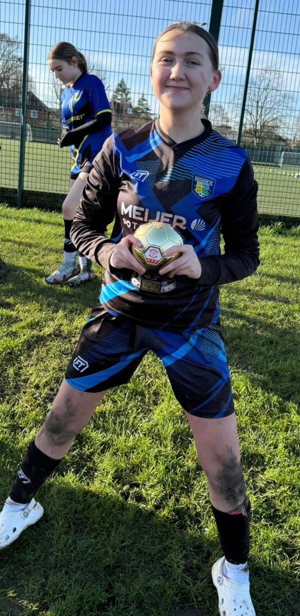 HughsieFC's tweet photo. Evie joins a host of our other Hughsie FC girls that have either had trials or been accepted into the pro clubs. We would love more girls to be part of our growing set up. Let us know if you are interested in joining us setting up a new team for next season 🎗️⚽️ https://t.co/yA9k33vWVX