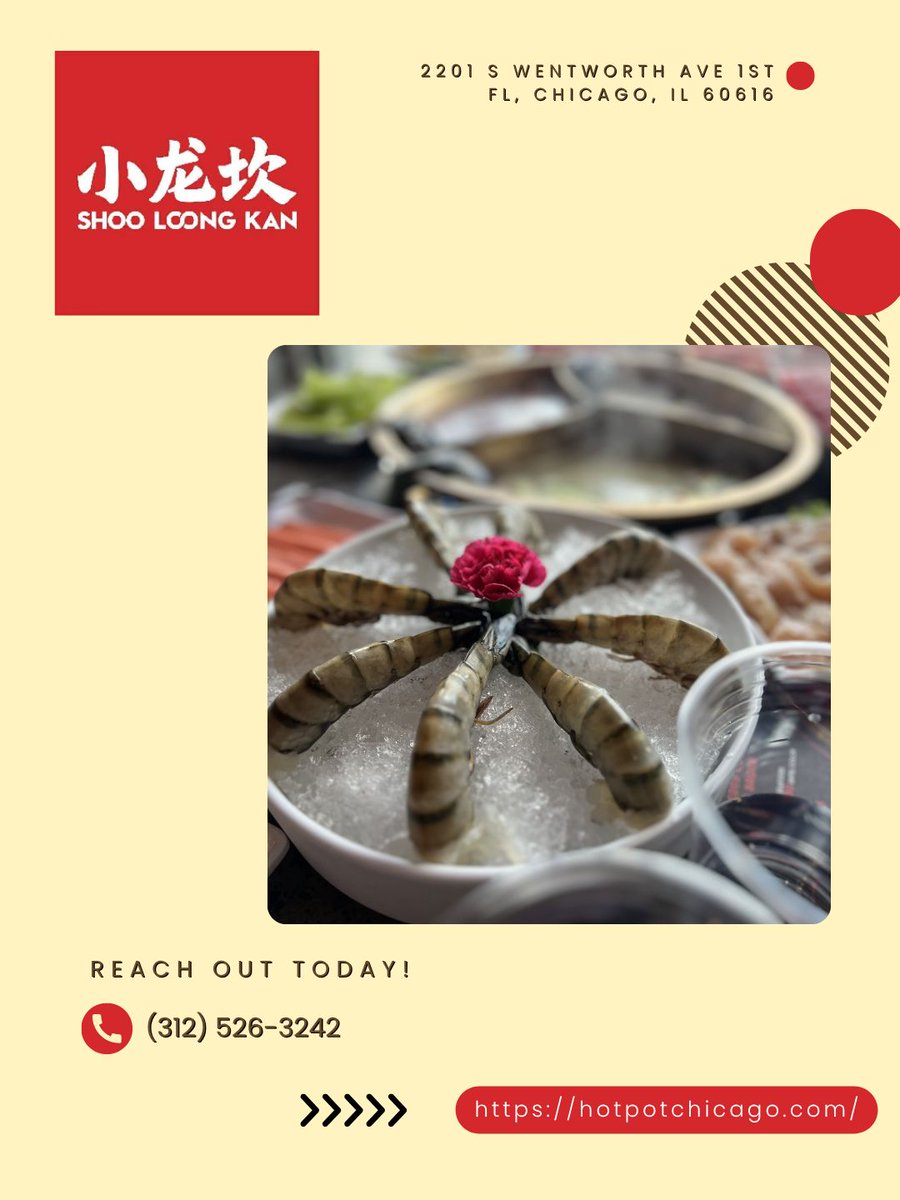 shooloonghotpot's tweet photo. Fresh selections meet bubbling broth in our seafood hot pot, creating a satisfying and flavorful dining experience. We combine quality ingredients that cook right at your table. Visit us today.
#SeafoodHotPot #FoodieFavorites
https://t.co/agH0vrxJ3H https://t.co/oANux5vhU5