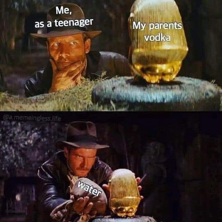 KenDATL1's tweet photo. This. All of the 40 proof liquor in my parent's liquor cabinet was about 10 proof by the time my brother and I were done with it. https://t.co/rbkU6ZsEmw