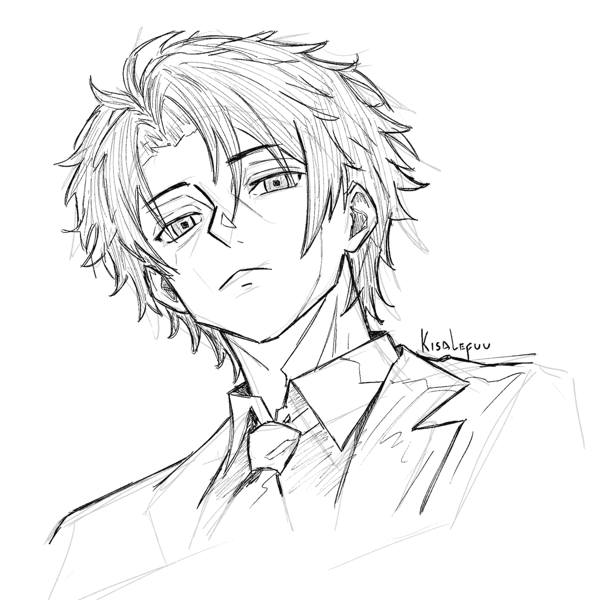 kisalefuu's tweet photo. Finished sketch commission for a client https://t.co/rRHGM8oP9c