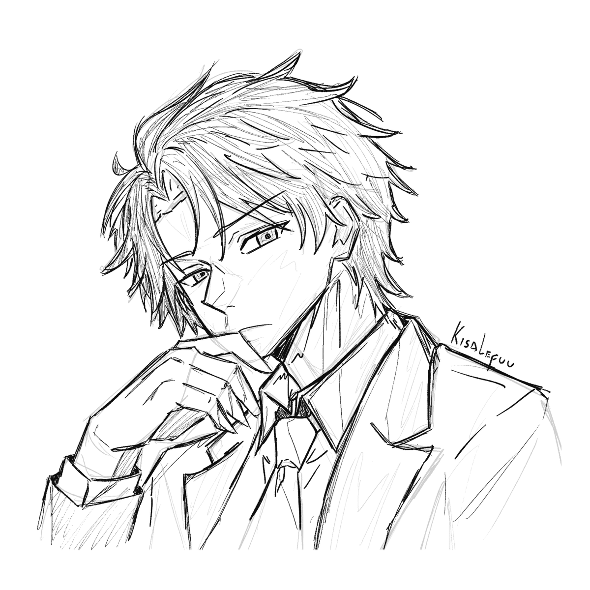 kisalefuu's tweet photo. Finished sketch commission for a client https://t.co/rRHGM8oP9c