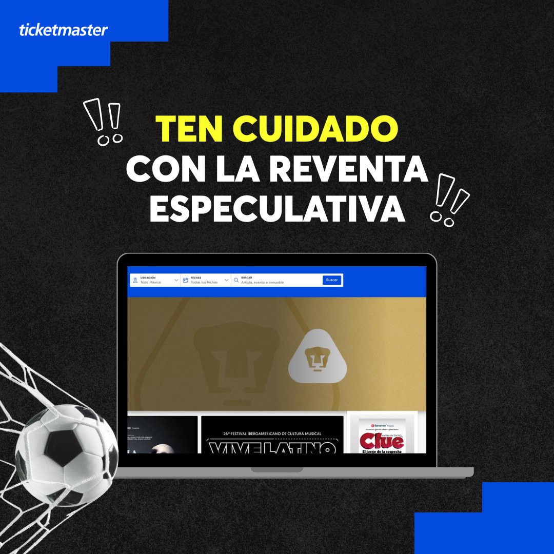 Ticketmaster México tweet media