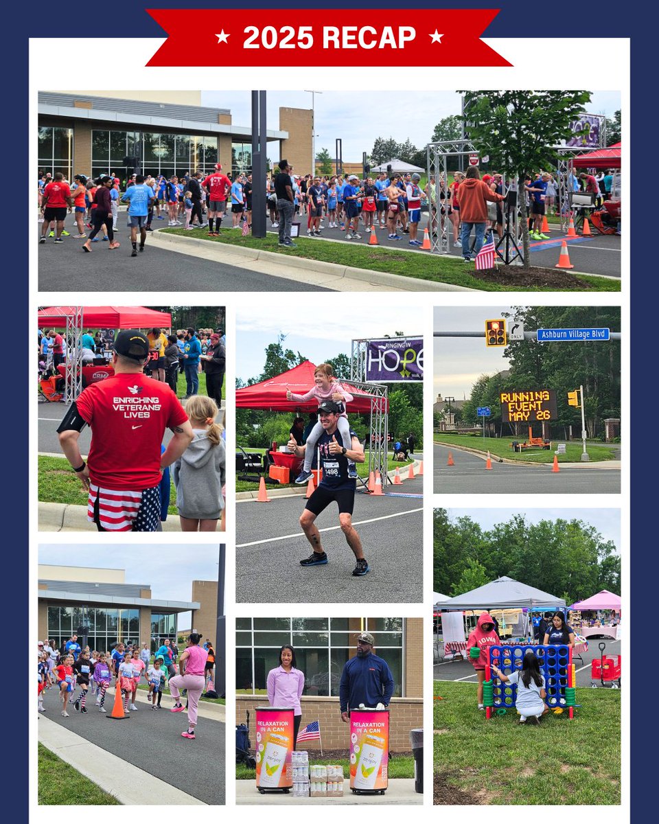 cfcwired's tweet photo. Join our Ringing in Hope Memorial Day run on Mon, 5/25! Race, train, or volunteer. Music, prizes &amp; fresh air—all to support veterans.
Race: https://t.co/c9ljelK5zU
Vol: https://t.co/X94b5QOIHl
Team: https://t.co/s3ZTuDaZLa
#cfcwired #memdayrace #oneloudoun #supportveterans https://t.co/yIQELhZwcI