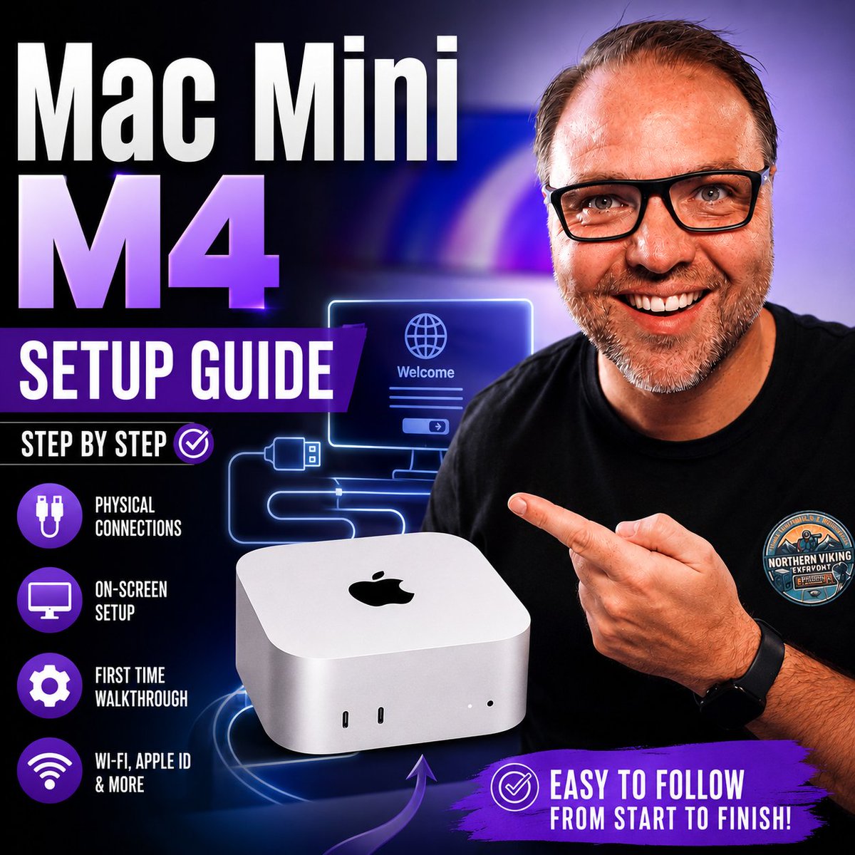 _NorthernViking's tweet photo. How to Set Up Mac Mini M4: Physical Connections &amp; On-Screen (Step by Step) https://t.co/8McFtA97rm via @YouTube https://t.co/37LbzgnE5I