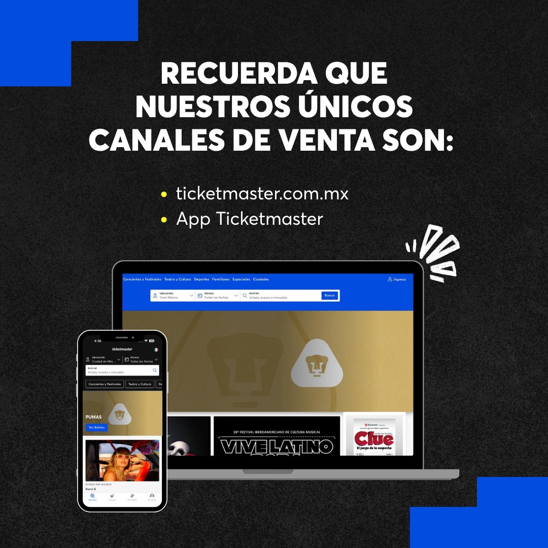 Ticketmaster México tweet media