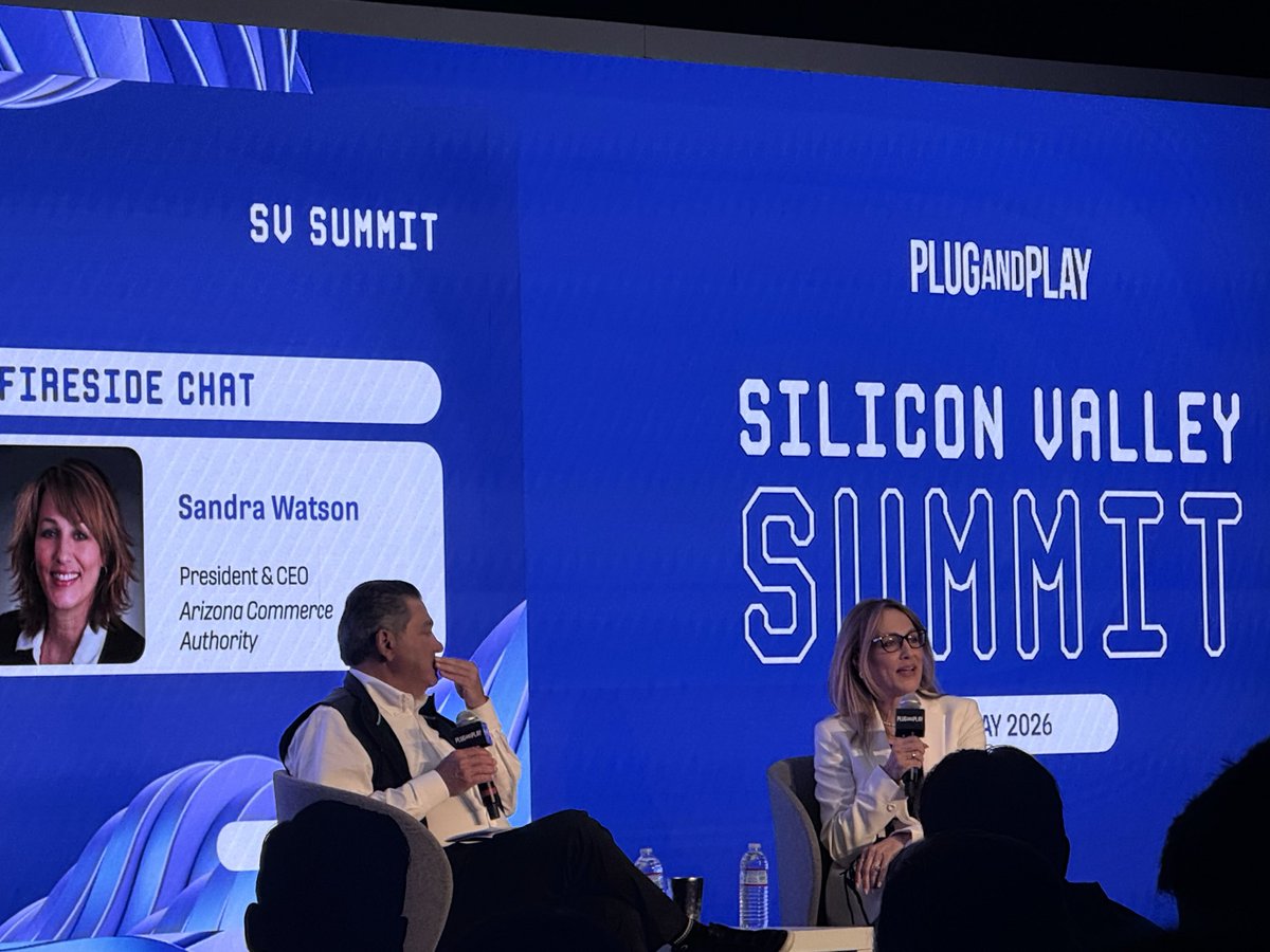 marcus_xue_ai's tweet photo. Plug and play summer summit 2026

@PlugandPlayTC @SandraWatsonAZ https://t.co/pGDjbBit9k