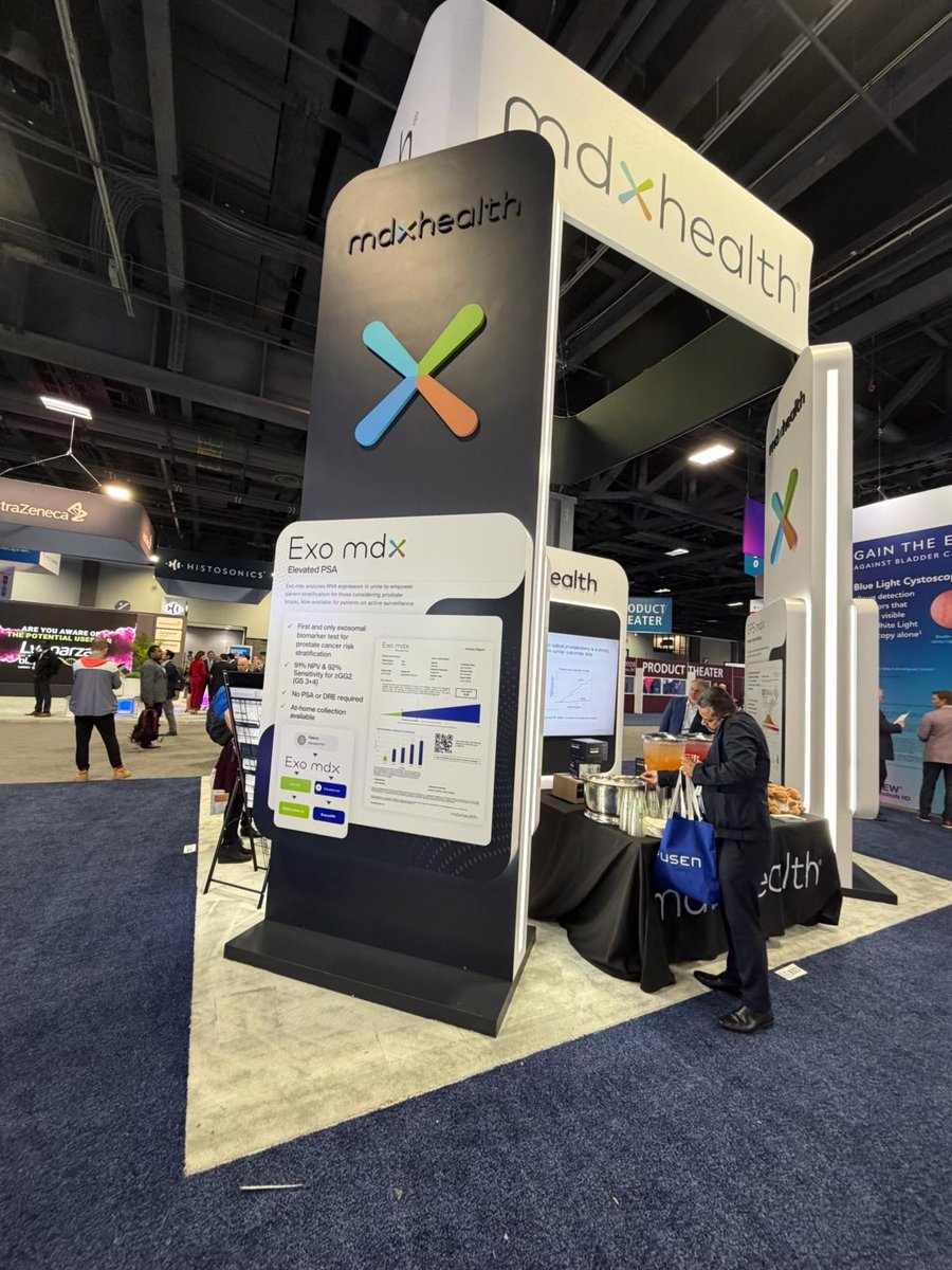mdxhealth's tweet photo. #AUA2026 has officially wrapped up! It’s been an incredible opportunity to connect with industry leaders and exchange insights on advancing the highest standard of urologic care. Can’t wait to see you at #AUA2027! https://t.co/kxNAJApmnF