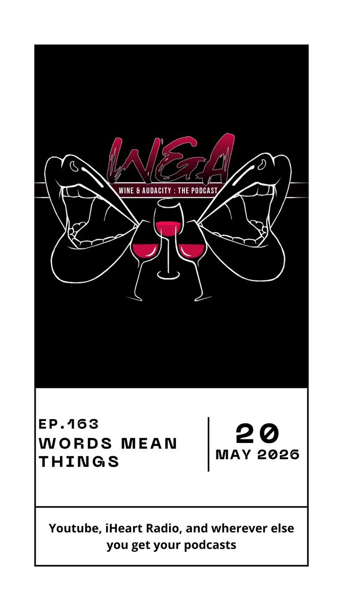 wandapod_'s tweet photo. Join Brandon, Shauna &amp; Aaron as they laugh their way through a new episode! On this week's show, the crew discusses Trey going to college,the "Michael" film, hot gossip from people you don't know, being better than your man's baby mama &amp; more

This is Wine &amp; Audacity: The Podcast https://t.co/WsdiqK3jgy