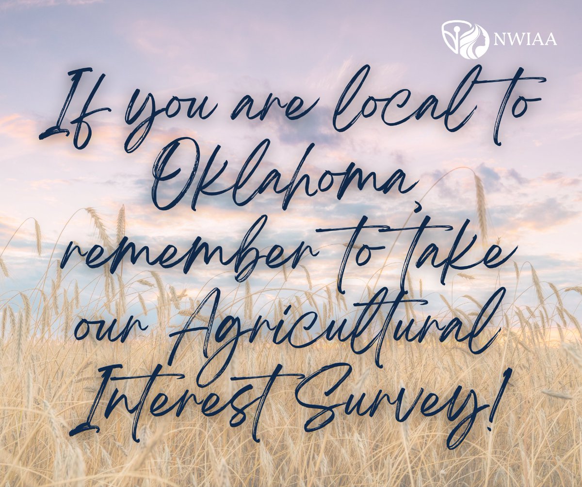 NWIAA's tweet photo. Oklahoma residents ✨

Please help us spread the word TODAY. If you know of any organizations this charter school initiative can help, please TAG them below! 🌾

Fill out our Interest Survey here: https://t.co/8rkLSekkuB https://t.co/q6TlQ63PBg