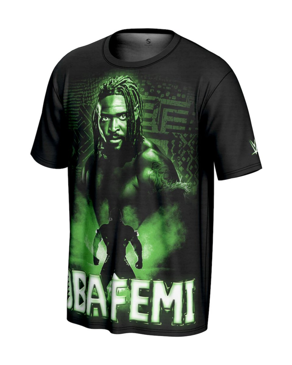 wrestlefanspace's tweet photo. New Merch On WWEShop 🚨

ProSphere Oba Femi Superstar T-Shirt ⬇️

🛒: https://t.co/wkPIZgZkgt https://t.co/smj0Xg41lk