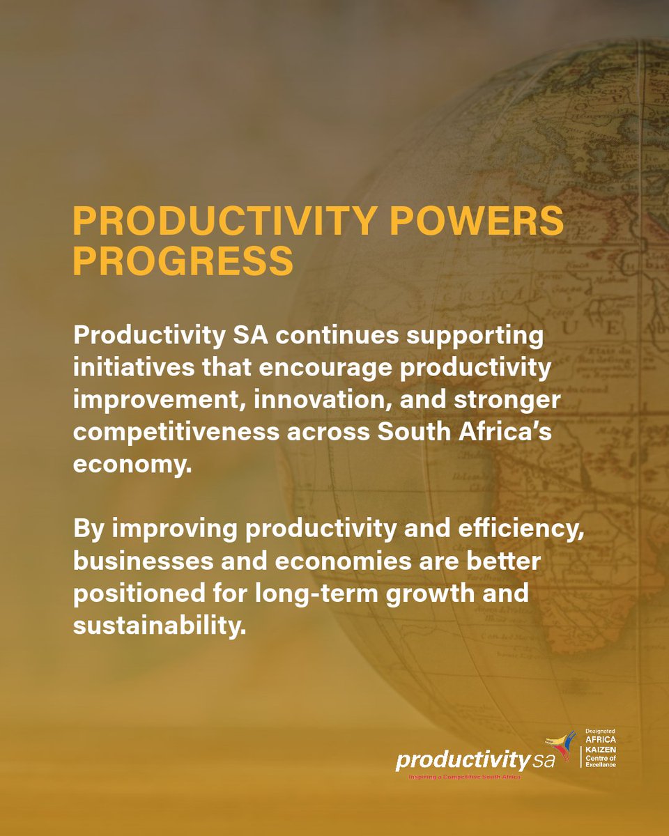 productivitysa's tweet photo. Productivity drives progress 🌍

The IMD World Competitiveness rankings highlight how innovation, efficiency, and skills development help build stronger economies and support long-term growth across South Africa.

https://t.co/fDLz7YZr4O

#ProductivitySA #Competitiveness https://t.co/lygTY1A1pS
