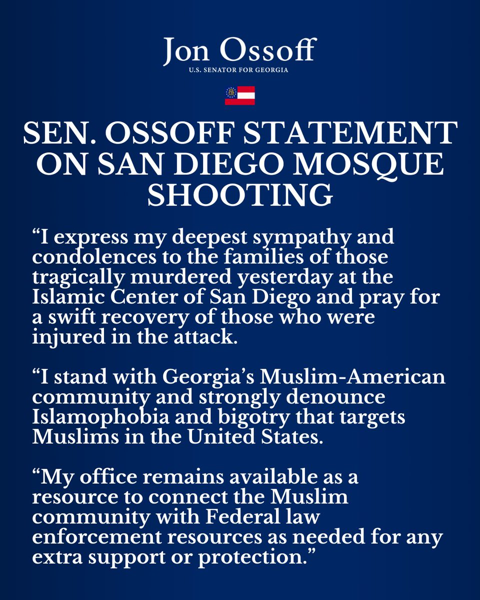 Ossoff's Office tweet media