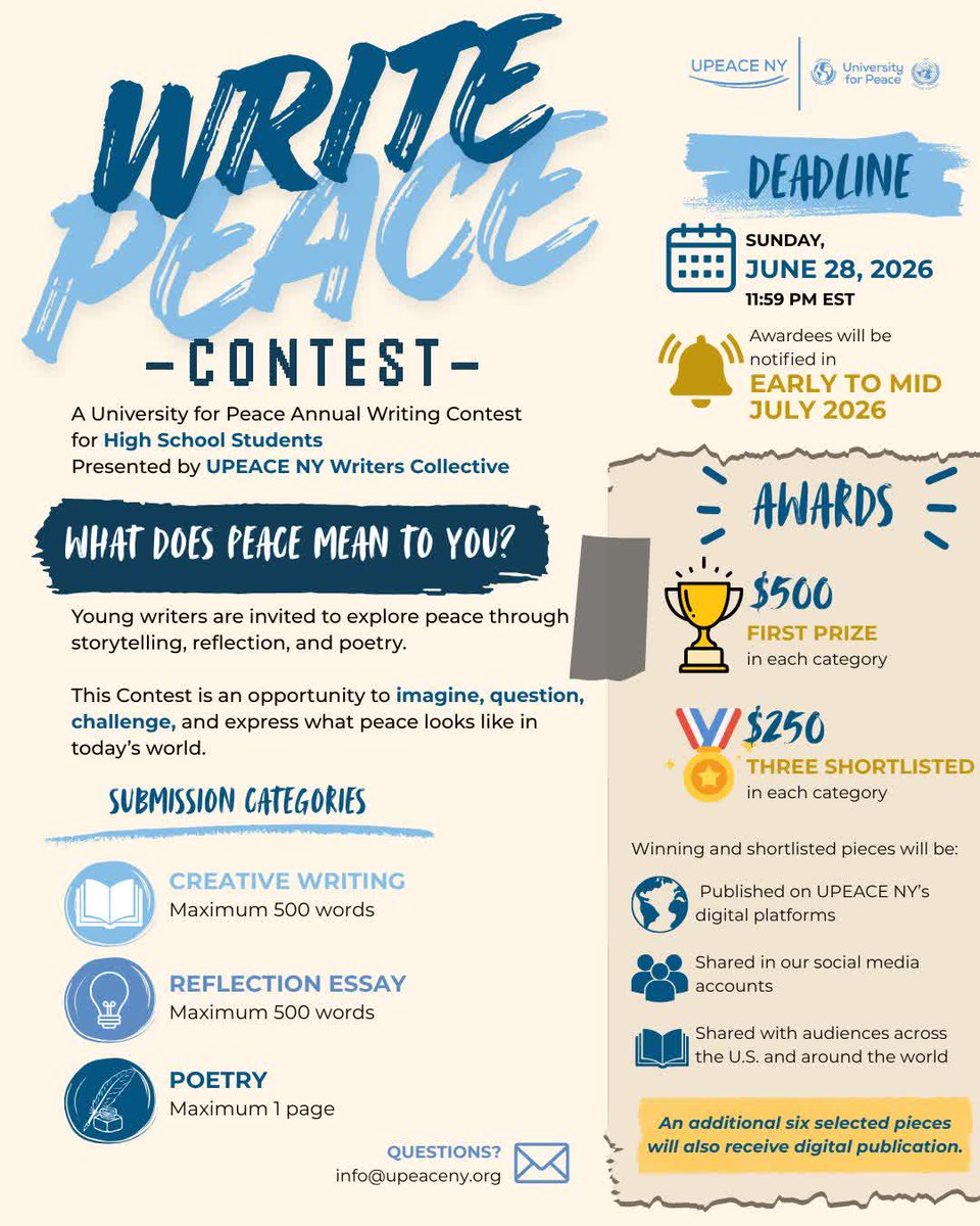 University for Peace tweet media
