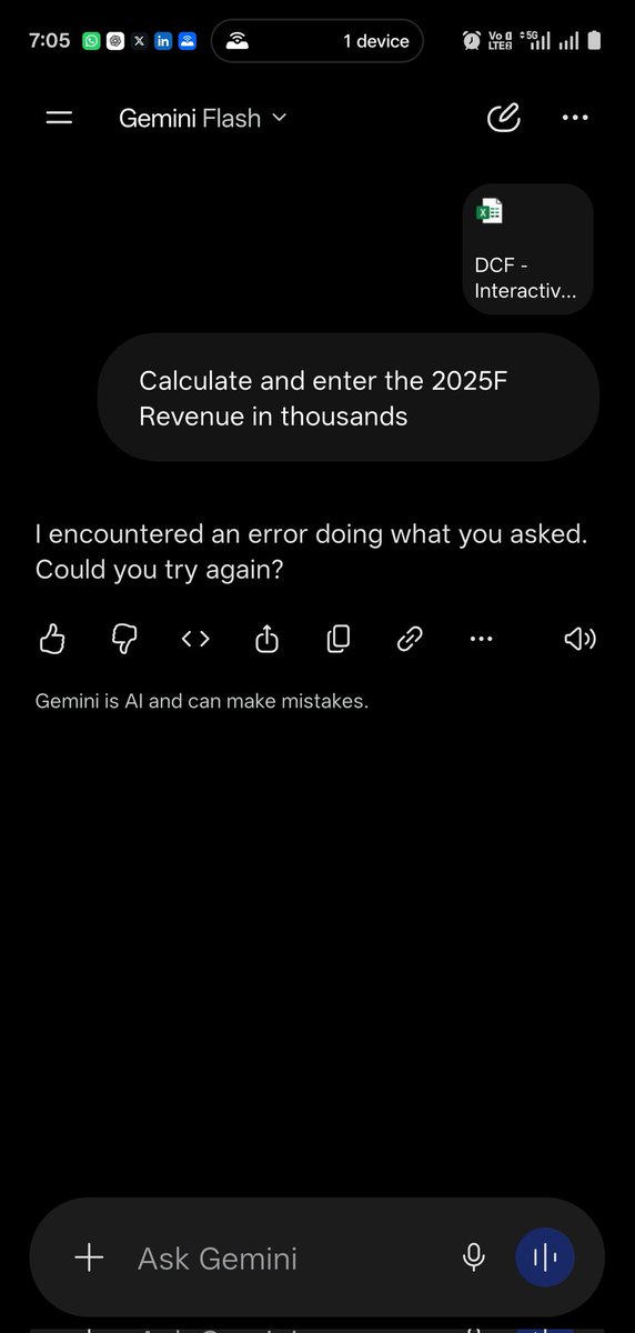 RfSharko's tweet photo. @OfficialLoganK Gemini failed to provide an answer while @ChatGPTapp and @claudeai  doing their thing. As always Gemini is still far behind. https://t.co/KeRaWteukX