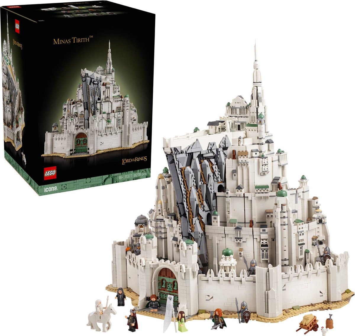 LEGONEWS3's tweet photo. LEGO The Lord of the Rings Minas Tirith Set Revealed! 

The set to release on June 1st, and cost $649.99 

#MinasTirith #TheLordOfTheRIngs #LEGO https://t.co/MC3FcF6pql