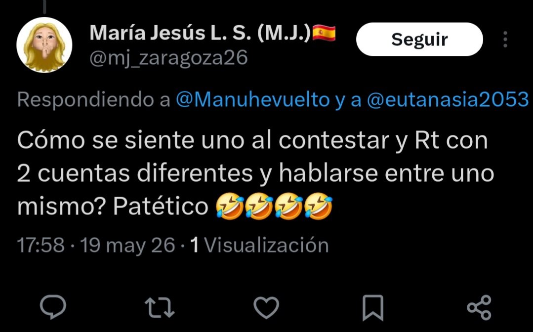 eutanasia2053's tweet photo. Me han pillao 🤣🤣🤣🤣🤣🤣
#TID https://t.co/ftUzHCCBRQ