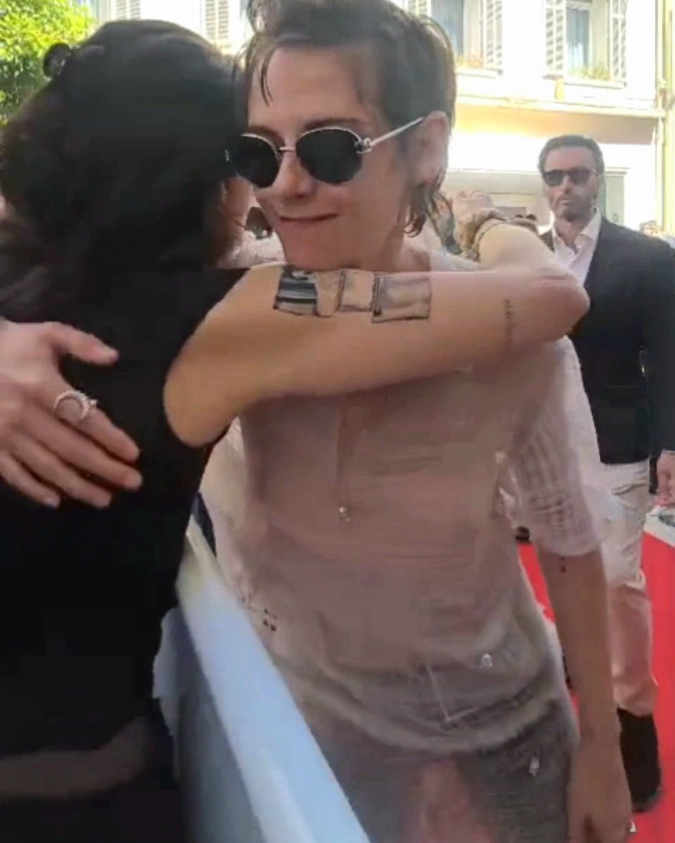 Addictoski's tweet photo. Forever grateful for her 💗 #kristenstewart #cannes2026 https://t.co/YM1Vdjkzjr