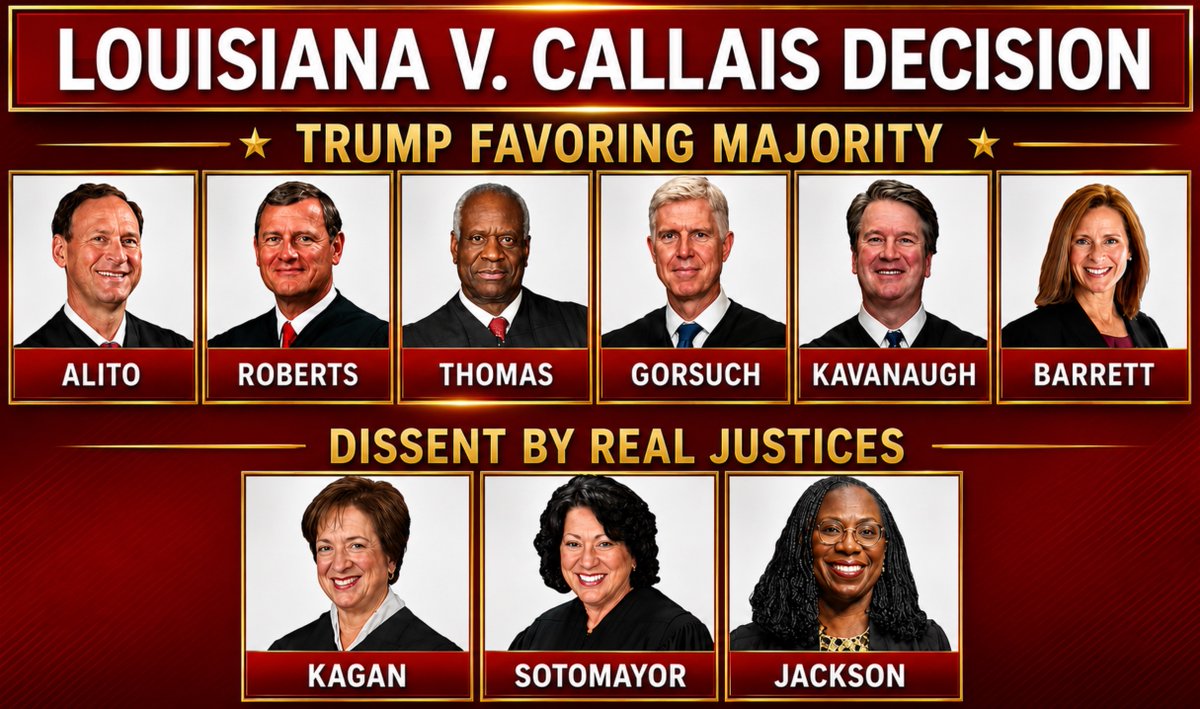 ChaosPolicy's tweet photo. Republican voters must choose between democracy and exploiting the shameful advantage the Supreme Court gave them. It butchered the Constitution and the Voting Rights Act to allow 2 Republican states to discriminate against Black voters by redrawing their district maps. Read more: https://t.co/gpOpzS19Xj