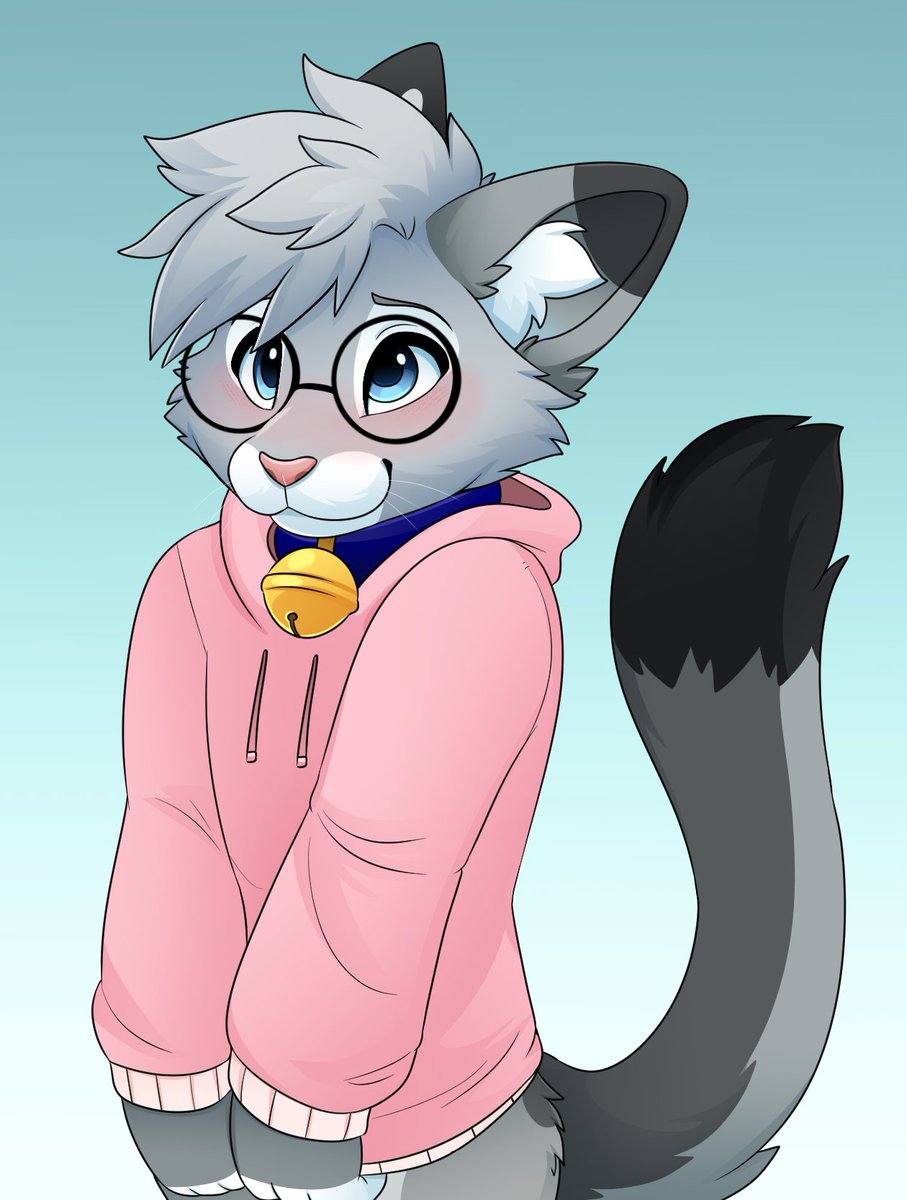 NixuKitty's tweet photo. You think I'm a good kitty, right~? 😊

🎨 Very cute kitty drawn by @brizunzies! https://t.co/m1iI3zqt0z