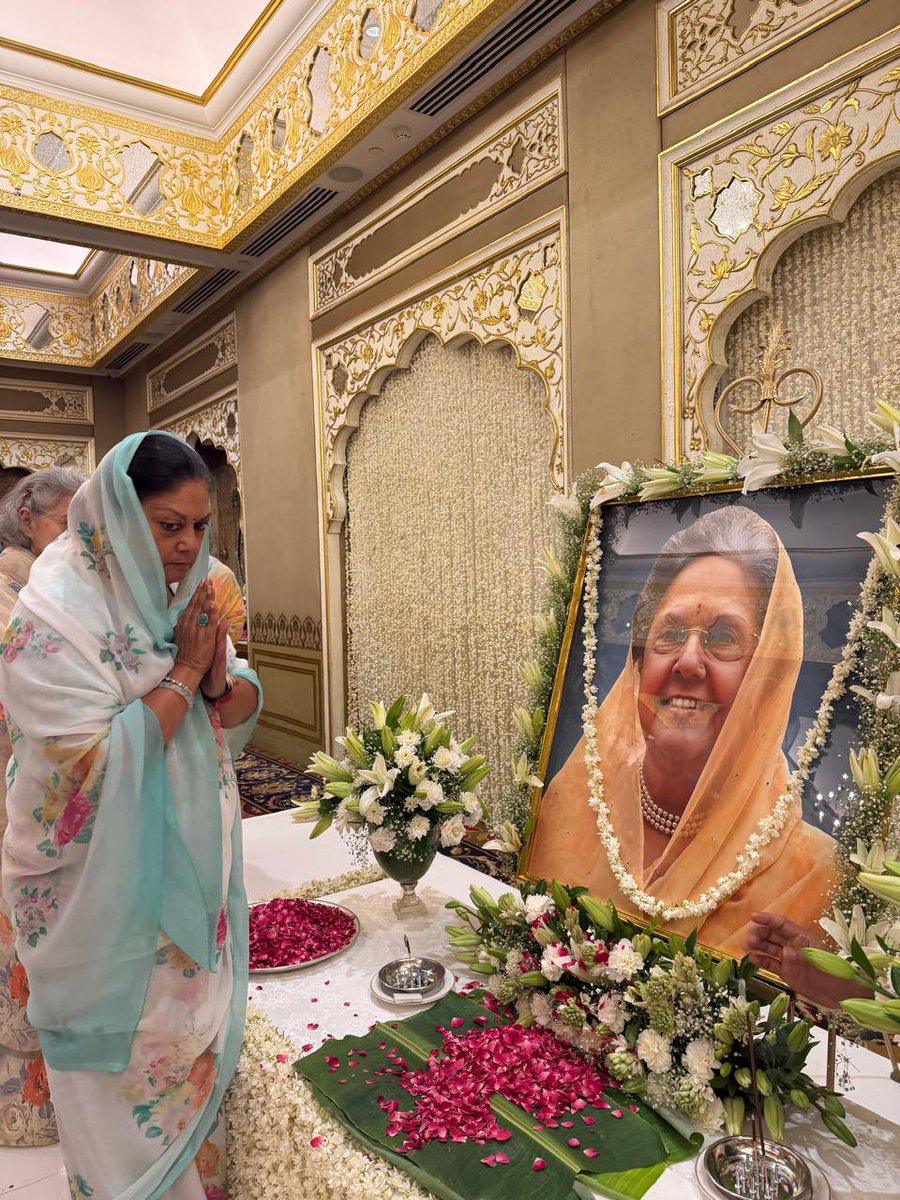 Vasundhara Raje tweet media