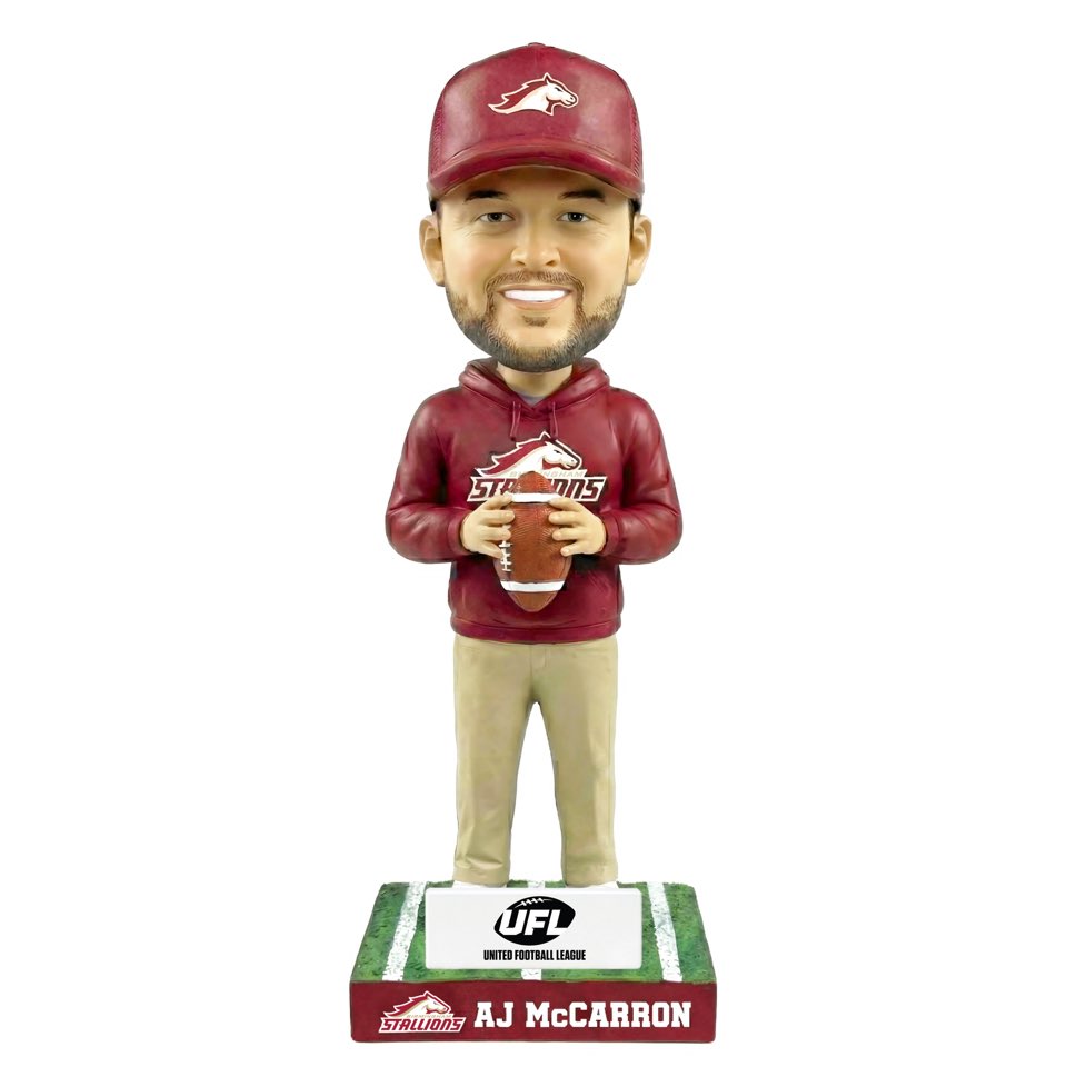 SOTStallions's tweet photo. ‼️ LAST CHANCE TO SEE THE STALLIONS ‼️

🆚 Houston
📅 Saturday, May 30th
🕑 2 pm

They will likely need a win to make the postseason.

We need EVERYONE there supporting the boys.

First 5,000 fans get an @10AJMcCarron bobblehead!

$9.53 tickets 👉 https://t.co/HZEqwvgtDF https://t.co/JPTBplOiwe