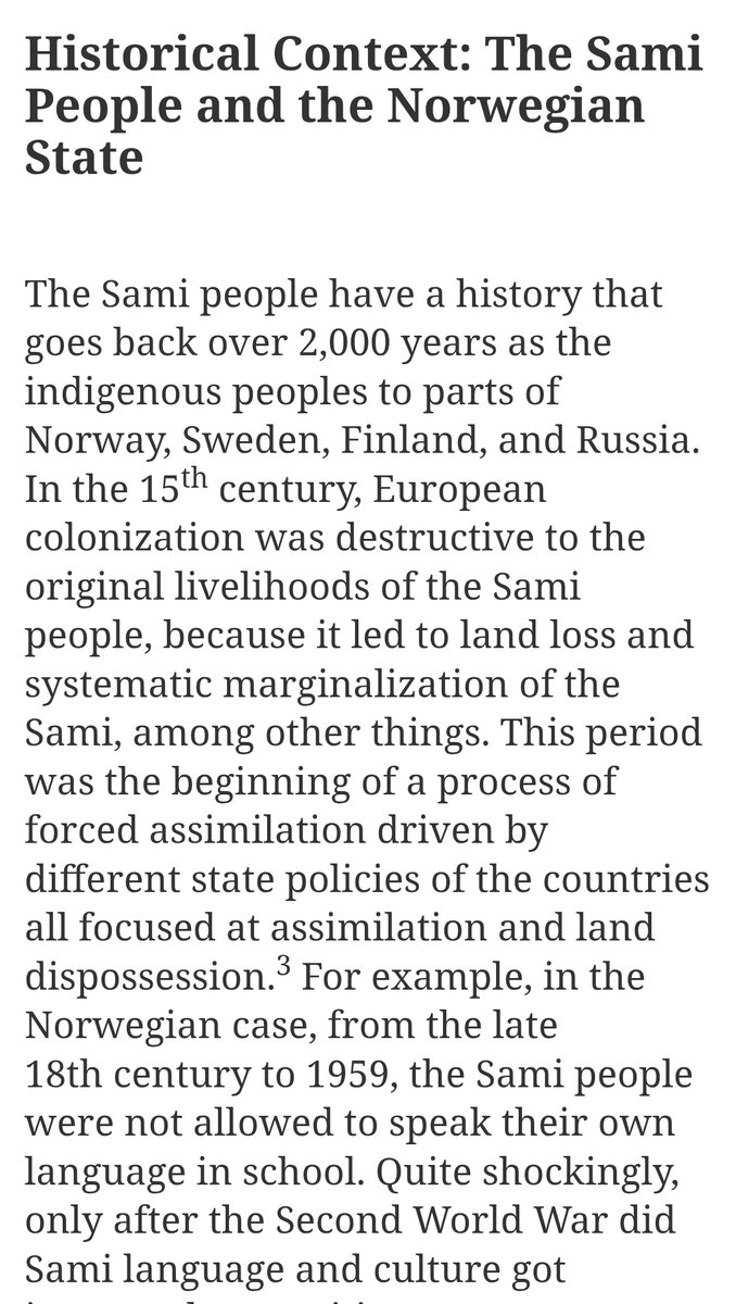 advdas's tweet photo. @HelleLyngSvends Just reminding u of the human rights violations of ur ancestors. R u ready to apologise to the sami people on behalf of ur ancestors for the atrocities. U have more skeletons to hide. Before advising #India just check ur cupboard for more skeletons. @Dagsavisen https://t.co/84lYx39ucC