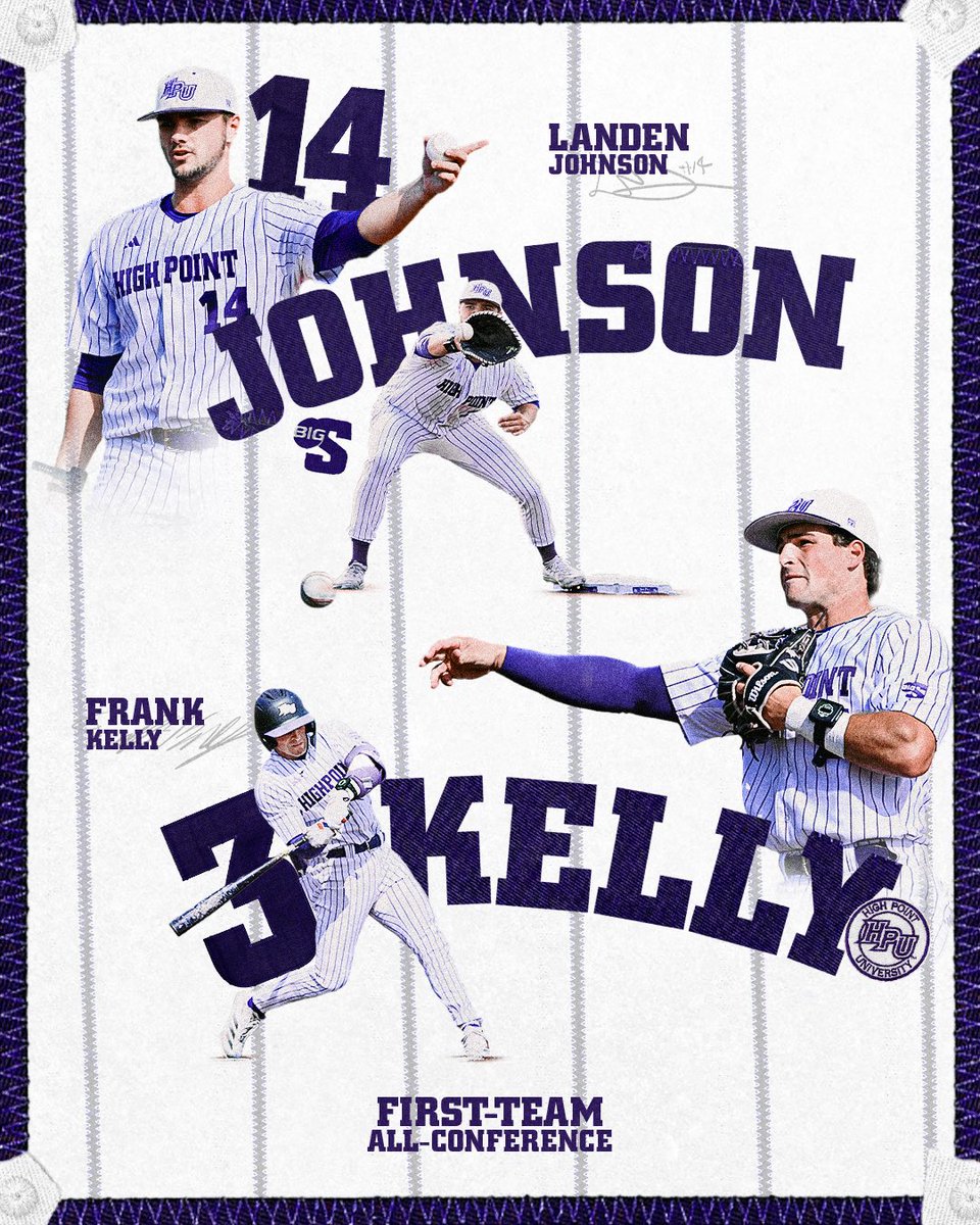 HPUBaseball's tweet photo. Big South All-Conference Awards 👏

#GoHPU https://t.co/UVOVQzQg5o