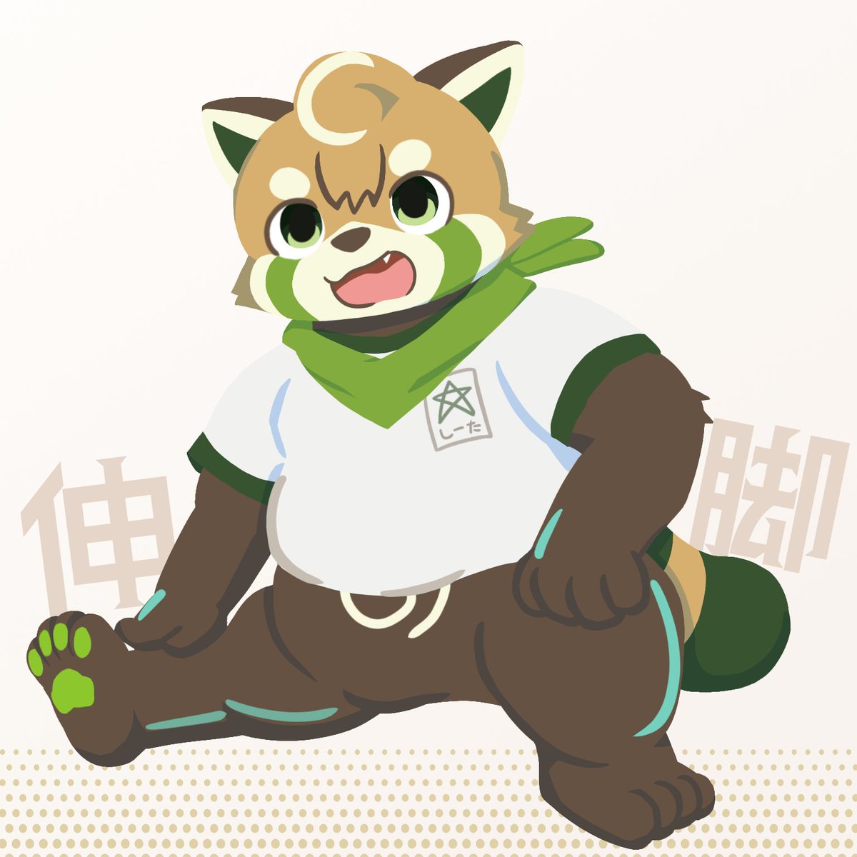 foxseed2314's tweet photo. 「伸脚！」
体育の準備体操もしっかりとやる子 https://t.co/q9FWMk7qBA