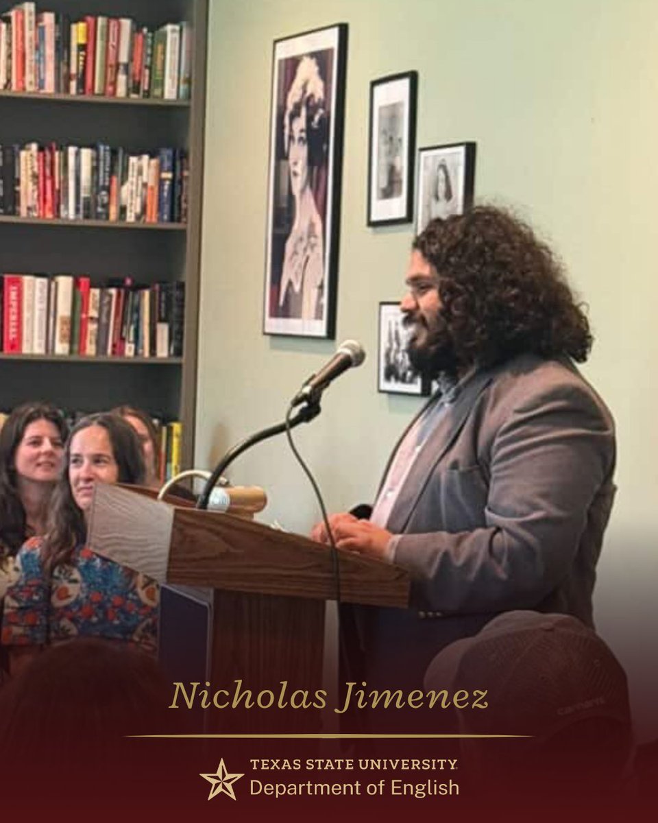 txstmfa's tweet photo. Pictured: 

✨Kathryn Bailey (also the event's emcee)
✨Theresa Andrews
✨Nicholas Jimenez https://t.co/Nl2RgqMTZC