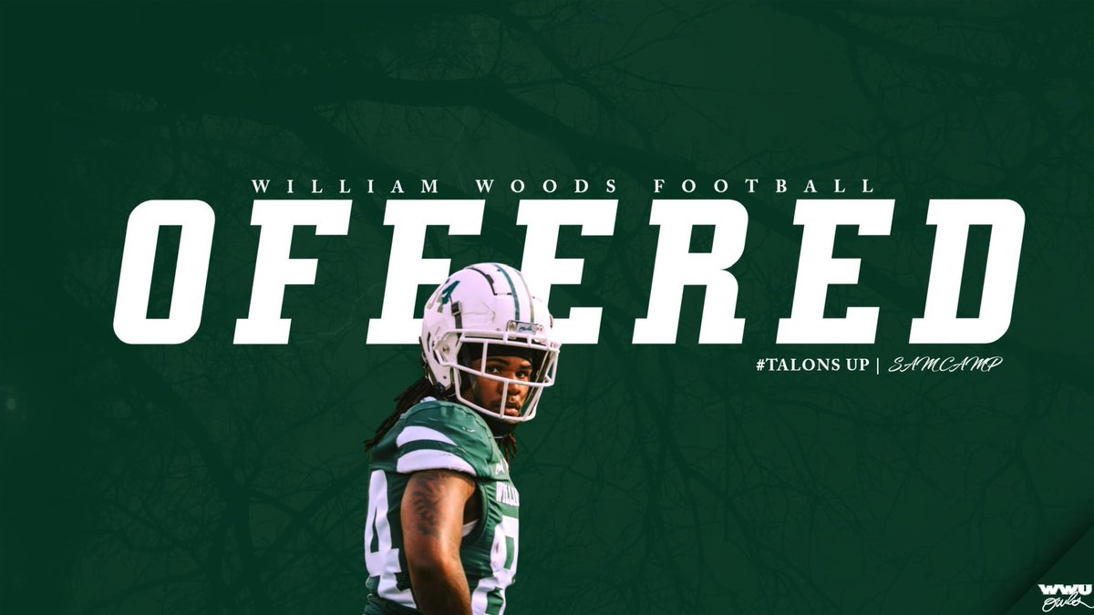 a5wagz's tweet photo. Blessed to receive my first offer from William wood’s university #agtg #villemade  @PHSCoachSmith @C_Wade09 https://t.co/EU82KFJ2Ey