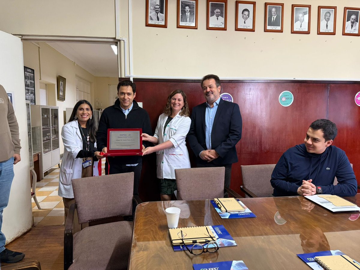 InspireMD's tweet photo. From Valparaíso to Santiago 🇨🇱

Advancing stroke prevention through physician education, live carotid stenting cases, and collaboration across Latin America. 🛡️

#InspireMD #CGuard #StrokePrevention

CGuard® is not currently approved for commercial use in the U.S. https://t.co/U9u85t0Lgt