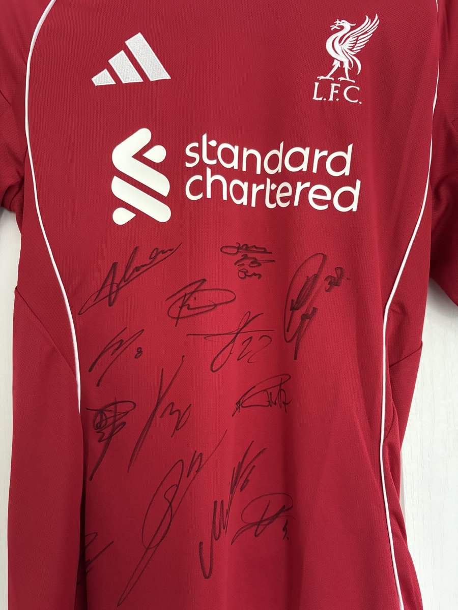 carlmarkham's tweet photo. There’s still plenty of time to enter yourself into a draw for a signed Liverpool FC shirt by making a small donation to my personal fundraising page for September's Great North Run, again all proceeds going to @DogsTrust

https://t.co/phlAR3yoOT https://t.co/bLdRUwL18s