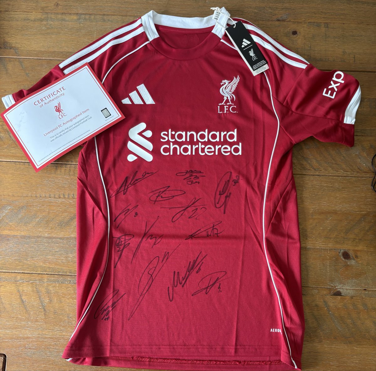 carlmarkham's tweet photo. There’s still plenty of time to enter yourself into a draw for a signed Liverpool FC shirt by making a small donation to my personal fundraising page for September's Great North Run, again all proceeds going to @DogsTrust

https://t.co/phlAR3yoOT https://t.co/bLdRUwL18s