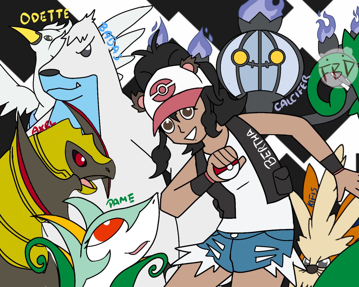 FerchoSM2's tweet photo. Aquí el equipo #pokemon con el que acabe mi primer #nuzlocke, pronto subiré la aventura de Bertha en Kanto. https://t.co/Mk3lQf29Sb