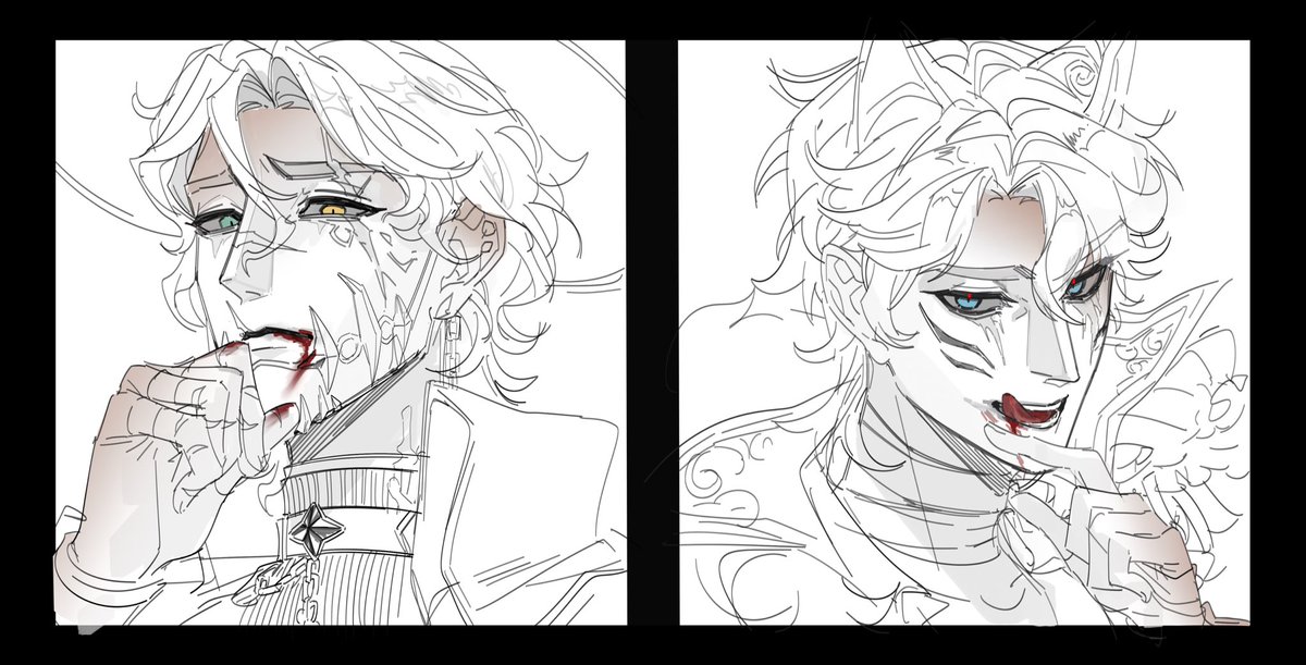 dooftter's tweet photo. #IdentityV #第五人格  #隠者 #隐士  #alvalorenz #双隐
食物掉色就算了还咬人 https://t.co/YSRbDzbL2A