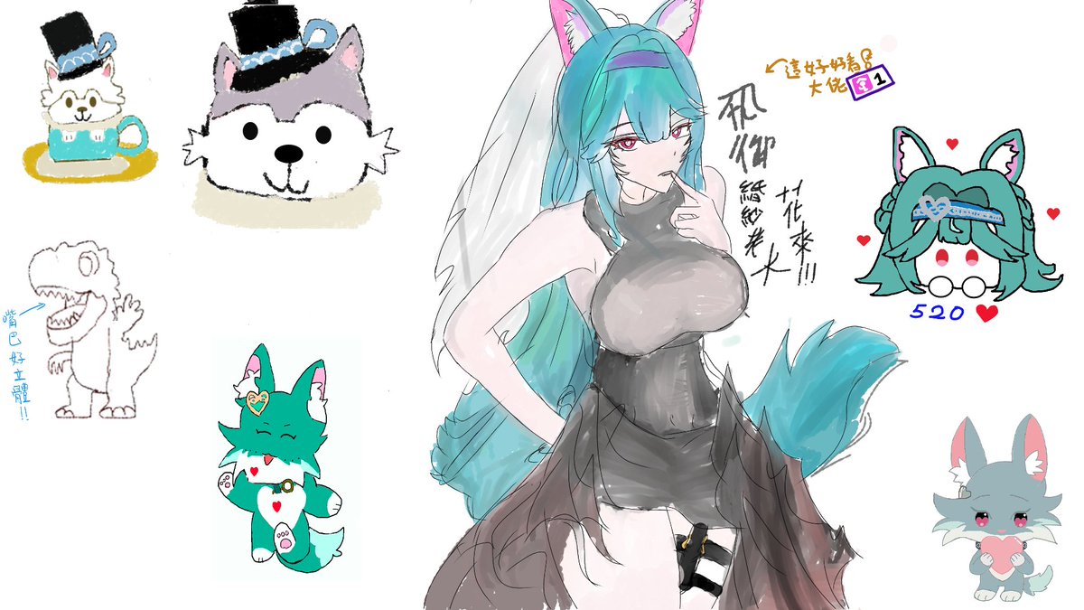 ddg0406's tweet photo. #HiyoriPaint  #煦妳共度Valentine
其它畫布~
連結在此：
https://t.co/s2SBaLWPoQ https://t.co/EEuUpiObBl