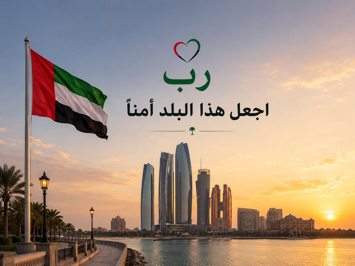 AmmarAlwan's tweet photo. ربِّ اجعل هذا البلد آمناً 
اللهم احفظ دولة الإمارات، وبارك في قيادتها وشعبها،  
وأدم عليها نعمة الأمن والأمان والاستقرار https://t.co/pDyPGOsKnH