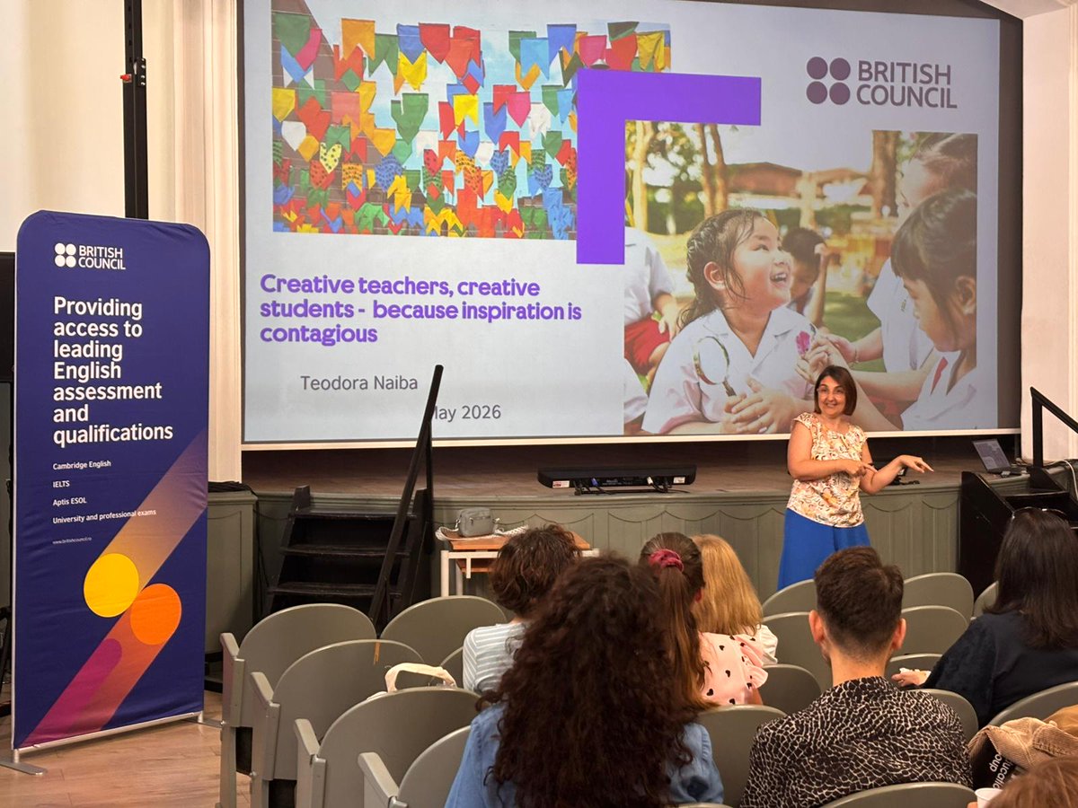 British Council Romania tweet media