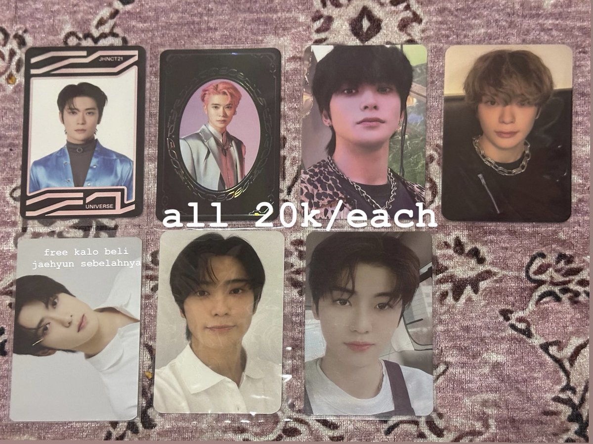 jaeenooread's tweet photo. WTS PC NCT JENO JAEHYUN JAEMIN 

✅official pc
✅negotiable 
❌ packing 
✅co by oren🍊
✅mostly good condition (bisa req video condition)
📍dom Bandung, Ina

tags. wts wtb pc aab resonance seasons greeting sanrio reload universe yb nct u murah zona jajan bu https://t.co/jCIlLUqxl1