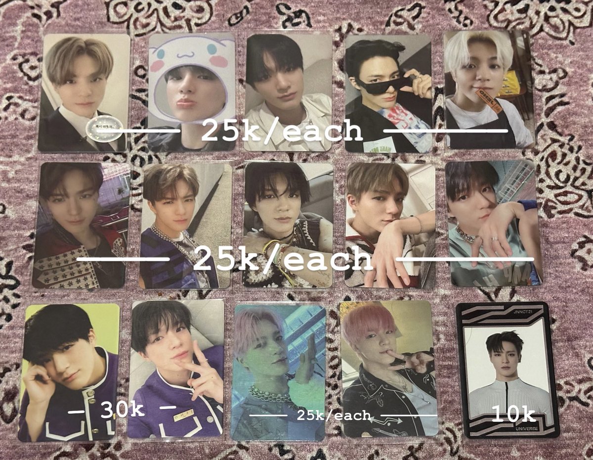 jaeenooread's tweet photo. WTS PC NCT JENO JAEHYUN JAEMIN 

✅official pc
✅negotiable 
❌ packing 
✅co by oren🍊
✅mostly good condition (bisa req video condition)
📍dom Bandung, Ina

tags. wts wtb pc aab resonance seasons greeting sanrio reload universe yb nct u murah zona jajan bu https://t.co/jCIlLUqxl1