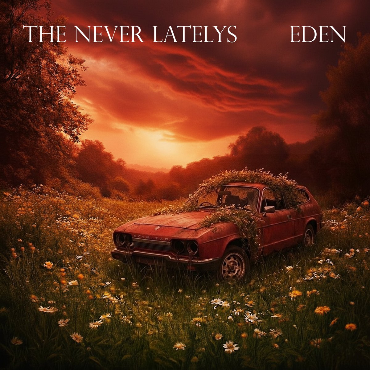 TheNeverLatelys's tweet photo. The second single from the upcoming album, 'From There To Here' is Out Now! It's called 'Eden' and is available on all the usual platforms! The millionth listener will win a Barbie and Ken T-Shirt (medium). T&amp;Cs apply. https://t.co/aNJNKnaVdd