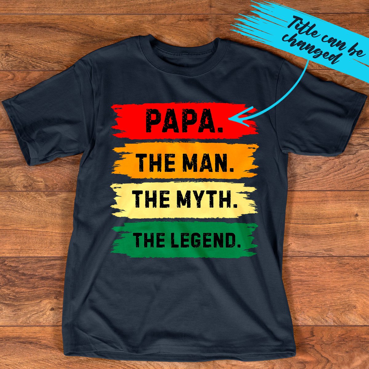 Pawsitee's tweet photo. Dad. The man. The myth. The legend. ❤️
A title that says it all - now on a tee he’ll wear with pride every day.
Make it his now.