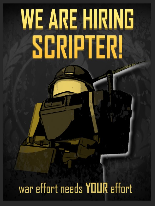Born2Build_'s tweet photo. Born2Build is currently looking for scripters to work on future updates for Heroism: Tower Defense! 

Some Requirements are:
- Understand Luau well
- Willingness to learn
- Good communication
- Write clean code

Interested? Join our server for more info!
https://t.co/9tSwp4HAYo https://t.co/gQzmaVG06M
