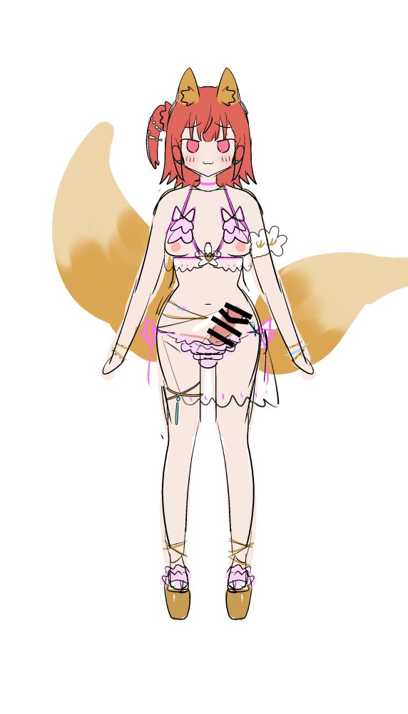 このかわいい水着を着た菖蒲ちゃんの絵は今描いてる途中なのでお待ちくださいWIP

※非公式FA 