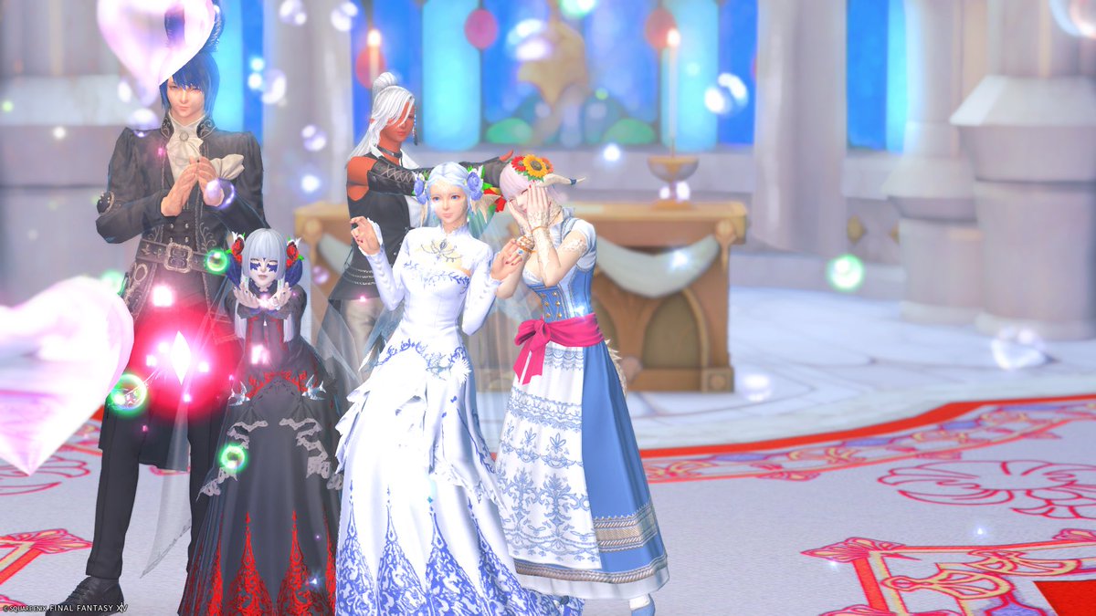 koyuhi_FFXIV's tweet photo. 指輪交換してきました💍*。 https://t.co/K3i7dDt8nB